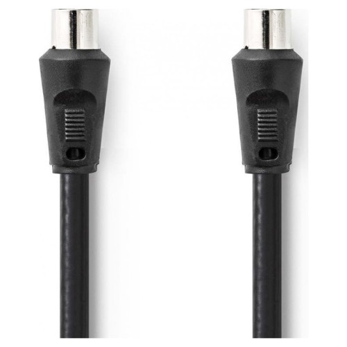 ΚΑΛΩΔΙΟ ΚΕΡΑΙΑΣ ΤΗΛΕΟΡΑΣΗΣ NEDIS CSGL40000BK15 RF MALE - FEMALE BLACK 1,5m